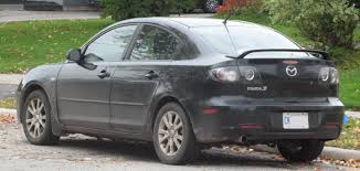 Image result for Black 2007 Mazda3