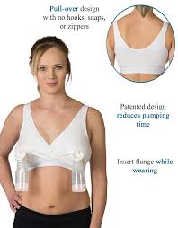 Essential Relaxed Pump Nurse Nursing Bra With Built In Hands Free Pumping Bra