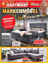 Nach mehreren umfirmierung und der übernahme im jahr 2004 durch klaus hartmann, den gründer von matratzen concord, betreibt das unternehmen heute seine bundesweit rund 170 filialen und seinen onlineshop unter dem namen mfo matratzen. Die Neue Werbung Unserer Hartmann Kuchen Wohngalerie Facebook