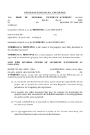 Nowadays, it is quite easy to obtain a power of attorney letter. General Power Of Attorney Printable Pdf Download