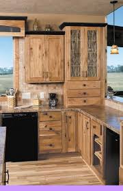 Dark Light Oak Maple Cherry Cabinetry And Kitchen Wood Cabinets White Countertops Rustic Farmhouse Kitchen Country Style Kitchen Farmhouse Style Kitchen