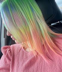 Mix the red dye and apply to the top half of your hair. 17 Best Rainbow Hair Color Ideas To Try In 2021 Glamour
