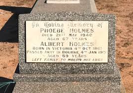 Phoebe Hatcher Holmes (unknown-1940)