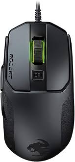 Roccat Kain 100 Aimo Rgb Gaming Maus Ohne Mauspad 8 500 Dpi Pro Optic R8 89g Leicht Titan Click Technologie Schwarz Amazon De Games
