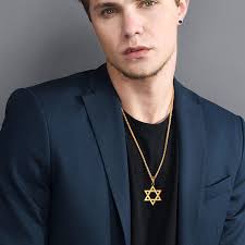 Gold Plated Star of David Necklace