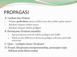 Isolasi dan identifikasi bakteri sumber mikroba • sumber alami : Modul 5 Metode Seleksi Pada Tanaman Menyerbuk Sendiri Ppt Download