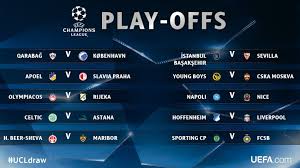 Your complete guide to the 2021/22 champions league, including when the full draw . Who S Going Through Champions League And Europa League Play Off Draws Footy Headlines