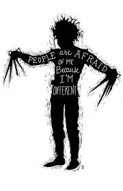 It is a magical realism story about a kind soul played by johnny depp, with odd looking hands. Edward Scissorhands Quote Edward Scissorhands Tim Burton Quotes Tim Burton Art