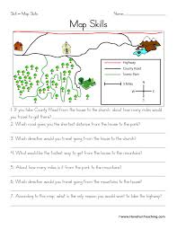 Maps Worksheets Have Fun Teaching