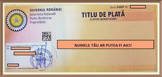 Titlurile de plată vor fi procesate în ordinea cronologică a primirii de la anrp și în limita creditelor bugetare deschise cu această destinație. Asociatia Pentru Proprietatea Privata Photos Facebook