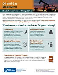 That most of the oil and gas disasters and accidents were. Oil And Gas Employers How To Prevent Fatigued Driving At Work Niosh Cdc