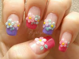 Quick and easy stamping flowers. 13 Spring Flower Nail Designs Images Spring Nail Art Design Easy Spring Nail Art Designs And Spring Nail Art Design Newdesignfile Com