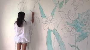 Wall paint colours come in different shades, and confusion is inevitable while deciding on the numerous. Wall Art Flowers In My Room Speed Painting Youtube