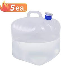 A good quality 5 gallon water jug cooler will have a controllable spigot for ease of use. Amazon Com Huile Collapsible Water Container With Spigot Bpa Free Camping Water Storage Jug Food Grade Water Carr Water Storage Camping Water Water Containers