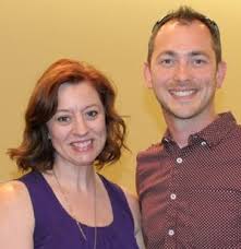 MCHS grads, sister and brother Tammy and Eric at Comer forum