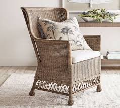 Irvine Rattan Accent Chair Accent Chairs Slipcovers For Chairs Furniture