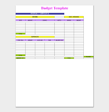 There are fields for daily expenditures, as well as entertainment and discretionary spending. Free 14 Budget Templates For Excel Daily Weekly Monthly And Yearly Purshology