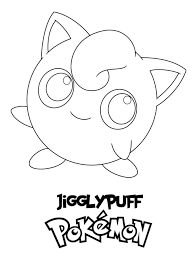 Especially if you are coloring pokemon jigglypuff drawings. Pokemon Jigglypuff Coloring Page Free Printable Coloring Pages For Kids