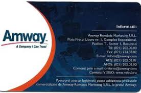 Visiting card for amway business sample professional template free from amway business card template. Functional Card Amway Multilevel Marketing Romania Amway Col Ro Amw 001