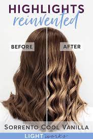 Henna is a dye that's extracted from plants, and that produces a reddish orange effect in the hair. Sorrento Cool Vanilla Diy Highlights Hair Diy Balayage Light Brown Hair