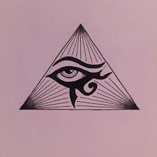 Simplified Version Of The All Seeing Eye Mixed With Its Egypt Ancestors Allseeing Eye Tattoo Egypt Draw Eye Tattoo All Seeing Eye Tattoo Eye Drawing