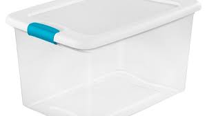 Hinged lids offer easy access provided bins aren't stacked. The 6 Best Plastic Storage Bins Of 2021