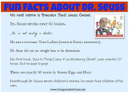 Birdy Fact Funny Man Fun Facts About Dr Seuss Facts About Dr Seuss Fun Facts History Jokes