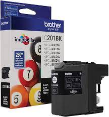 Includes lc201bk black, lc201c cyan, lc201m magenta, lc201y yellow. Amazon Com Brother Genuine Standard Yield Black Ink Cartridge Lc201bk Replacement Black Ink Page Yield Up To 260 Pages Amazon Dash Replenishment Cartridge Lc201bk Office Products