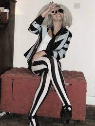 Beetle Juice Beetlejuice Costume Female Beetlejuice Costume Beetlejuice Costume Diy