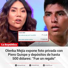 🚨 😲 💥 En una reveladora entrevista con Magaly Medina, Olenka Mejía no se  guardó nada y encaró a Piero Quispe, luego de mostrar una serie de  depósitos a su cuenta bancaria