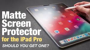 Ipad Pro Matte Screen Protector Should You Get One Youtube