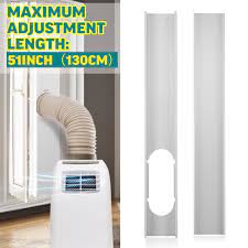 Every portable window air conditioner requires a vent to function correctly. 2pcs Portable Ac Vent Kit Window Seal Plates Kit For Home Office Air Conditioner Walmart Com Walmart Com
