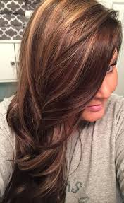 There are many contrasting hues that can make a style pop such as blonde, reds, purples and even some bronze. Love My Hair Dark Golden Brown With Honey Blonde Highlights Hair Color Highlights Hair Highlights Hair Styles