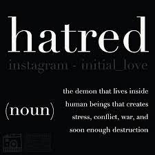 Hatred Hatred Funny Definitions Nouns
