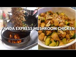 Few ingredients and you can have this. Panda Express S Mushroom Chicken Recipe Wok With Me Youtube