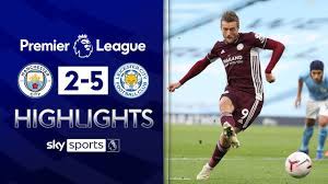 Read about man utd v man city in the premier league 2020/21 season, including lineups, stats and live blogs, on the official website of the premier league. Vardy Hits Hat Trick As Foxes Fire Five Past Man City Man City 2 5 Leicester Epl Highlights Youtube
