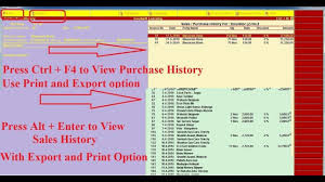 Tally Tdl To View Item Purchase And Sales History Tally Add On To Vie History Pastel Accounting Sale