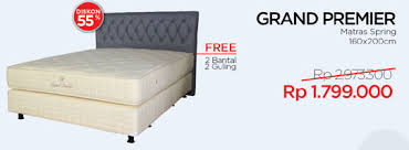 Jual kasur springbed central 160x200 deluxe murah berkualitas matrass saja kota bandung alfajaya tokopedia. Promo Harga Matras Spring Bed Terbaru Minggu Ini Hemat Id