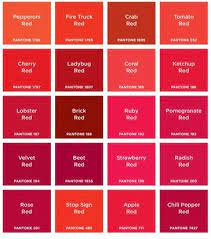 How To Wear Red Bridgette Raes Style Expert Pantone Red Pantone Color Chart Pantone