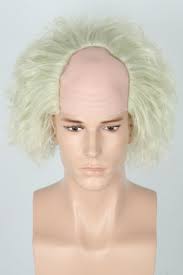 Amazon.com: LeMarnia Light Green Bald Cap Clown Wig for Old Man Costume  Cosplay Wig Halloween Party Costume Funny Wigs
