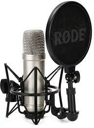 Rode Nt1 A Large Diaphragm Condenser Microphone Microphone Rode Microphone Microphone For Sale