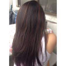 Dark Colored Hair With Loreal Majilift 12 5 Highlights Dark Colored Hair Hair Color Hair