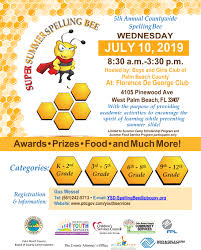 Youth Services Super Summer Spelling Bee