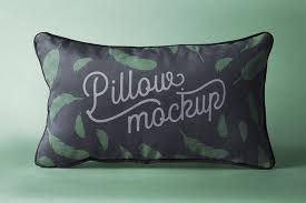 Rectangular Shaped Free Pillow Mockup Available In Layered Psd Format Pillows Mockup Psd Free Mockup