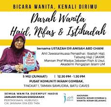 Dilarang mensetubuhinya kerana diriwayatkan dari saidatina aisyah r.a. Ii Bicara Wanita Ll Darah Wanita Wanita Ikram Gombak ÙÙŠØ³Ø¨ÙˆÙƒ