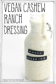 Vegan Cashew Ranch Dressing Recipe In 2020 Vegan Ranch Dressing Vegan Dressing Ranch Dressing