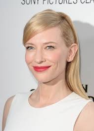 Cate Blanchett Long Side Part