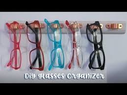 Diy glasses holder display with fun faces mod podge rocks. Diy Eyeglass Display Rack Technicolormoments Youtube