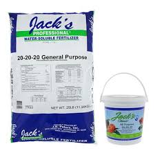 Our wide selection of quality brands will meet all of your landscaping and gardening needs. Jack S Fertilizer 20 20 20