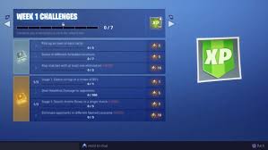Jimmy donnellan · december 6, 2018 Fortnite Season 7 How To Complete Season 7 Week 1 Challenges